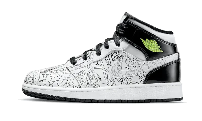 Air Jordan 1 Mid SE DIY: Gestalte deinen städtischen Stil mit Haltung selbst