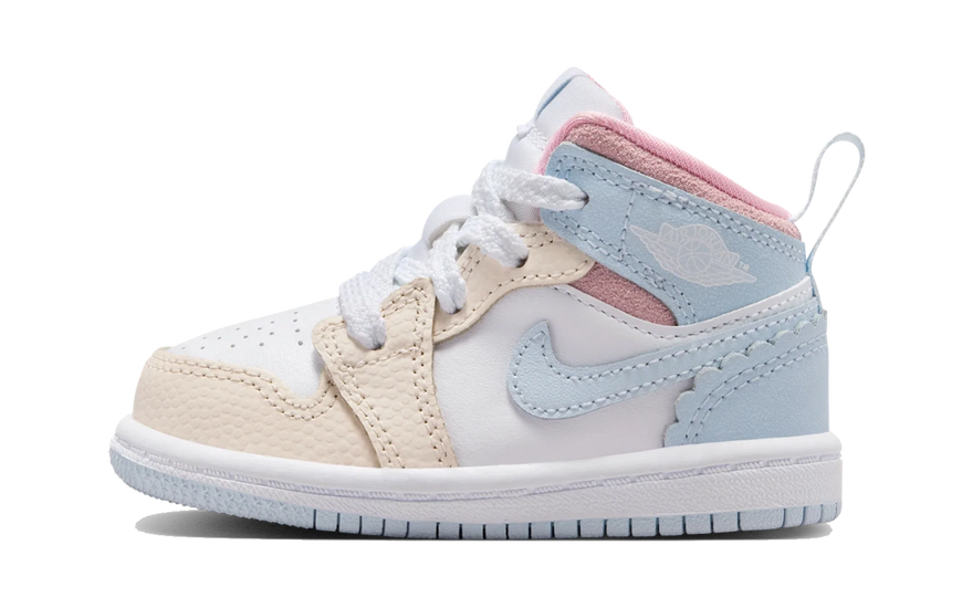 Air Jordan 1 Mid SE Love Is In The Air (TD): la edición azul cielo que arrasa en tallas de bebé