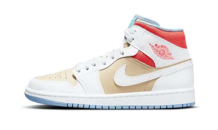Air Jordan 1 Mid SE Sesame : l'icône renouvelée pour la rue et le terrain