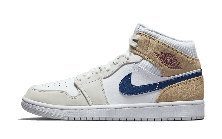 Air Jordan 1 Mid Tan Ruskind: ruskindet, der løfter din bystil