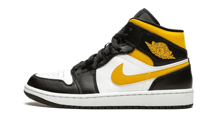 Air Jordan 1 Mid White Pollen Black: la Mid care înalță orice ținută