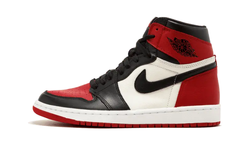 Air Jordan 1 Retro High Bred Toe: el clásico negro y rojo que define tu estilo