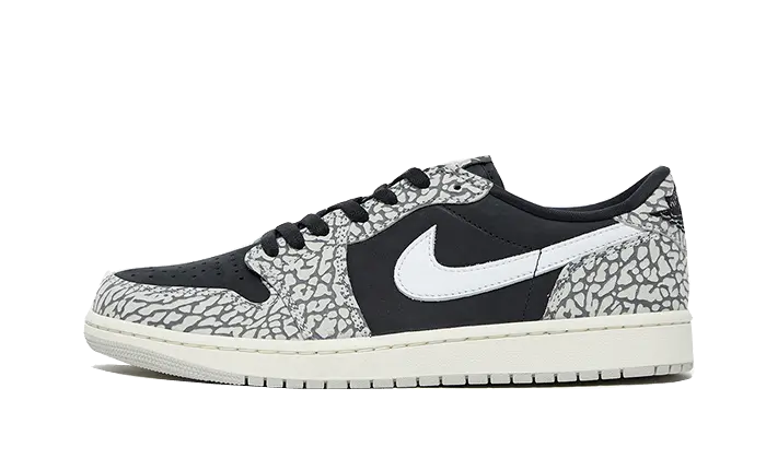 Air Jordan 1 Retro Low OG Black Cement: adidașii joși emblematici de care ai nevoie acum