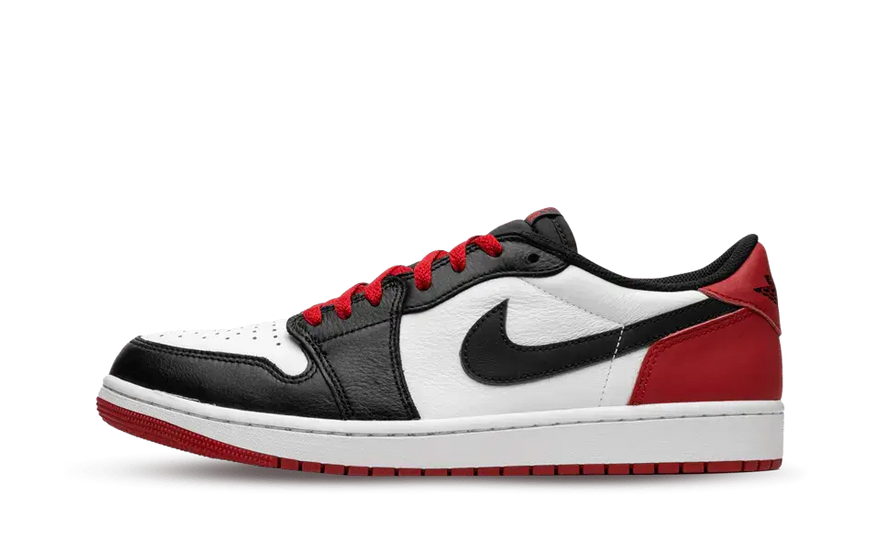 Air Jordan 1 Retro Low OG Black Toe: clasicul Black Toe care îți înalță ținuta urbană