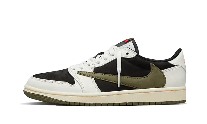 Air Jordan 1 Retro Low OG SP x Travis Scott Olive: den lavt skårne camouflage, der sætter mode