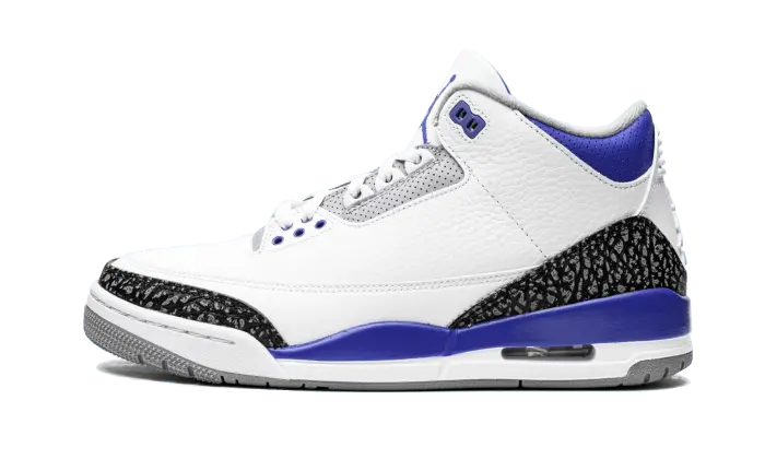 Air Jordan 3 Retro Racer Blue: Albastrul care îți schimbă ținuta de stradă