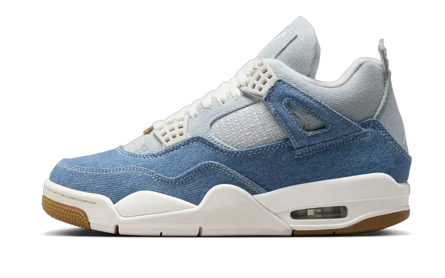 Air Jordan 4 Denim Worn Blue: Worn denim and essential city style