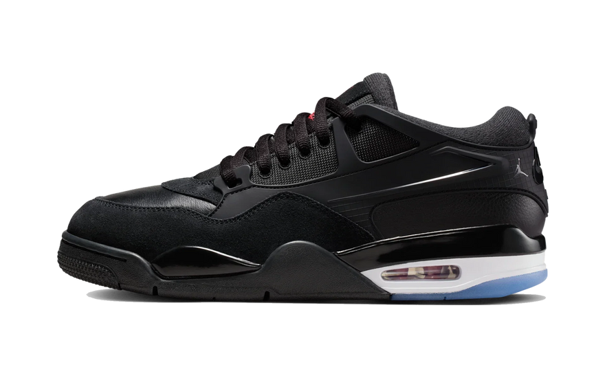 Air Jordan 4 RM Black White Varsity Red: la silueta clásica en versión moderna que no se te va a escapar