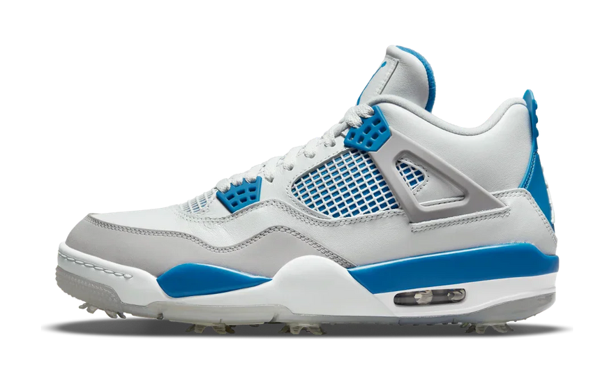 Air Jordan 4 Retro Golf Military Blue: estilo y rendimiento en el green