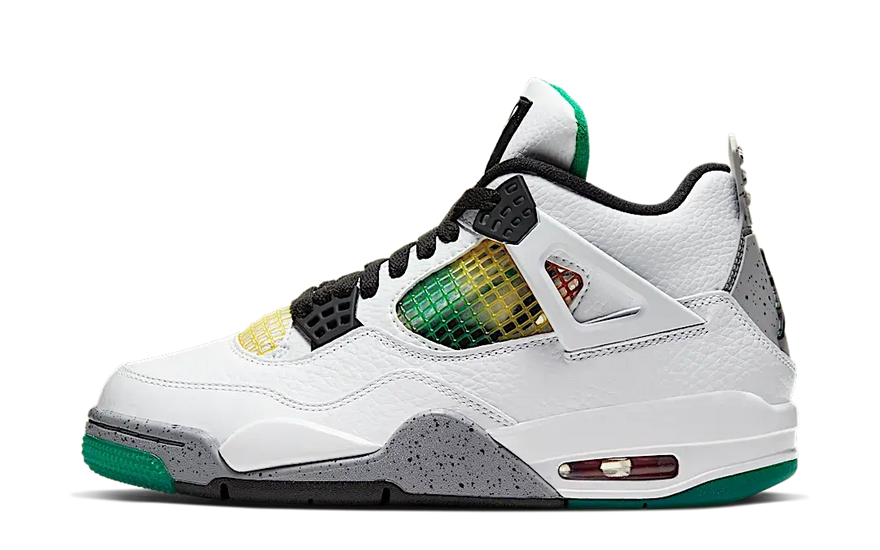 Air Jordan 4 Retro Lucid Green Rasta: color explosivo y rendimiento urbano