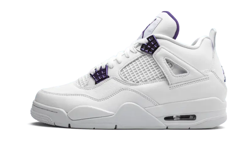 Air Jordan 4 Retro Metallic Purple: la silueta que eleva tu streetwear