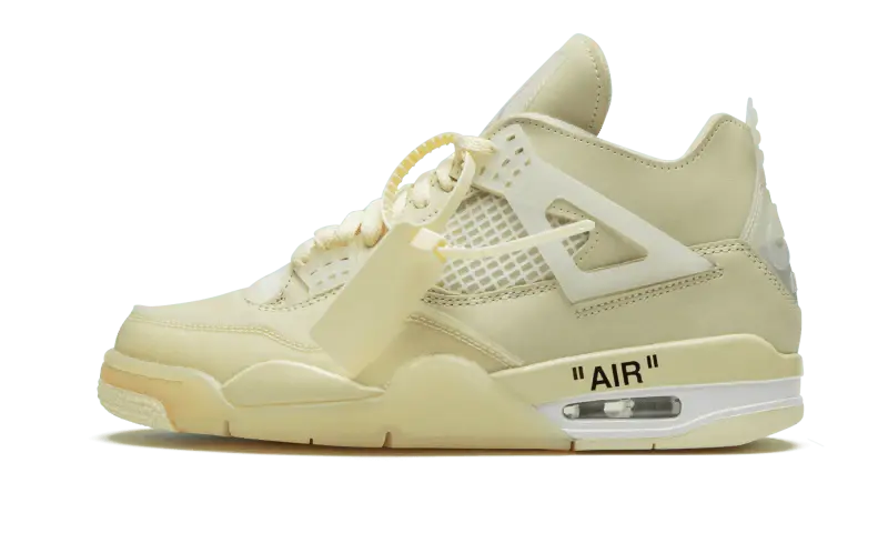 Air Jordan 4 Retro Off-White Sail: stile, lusso e moda urbana imprescindibile