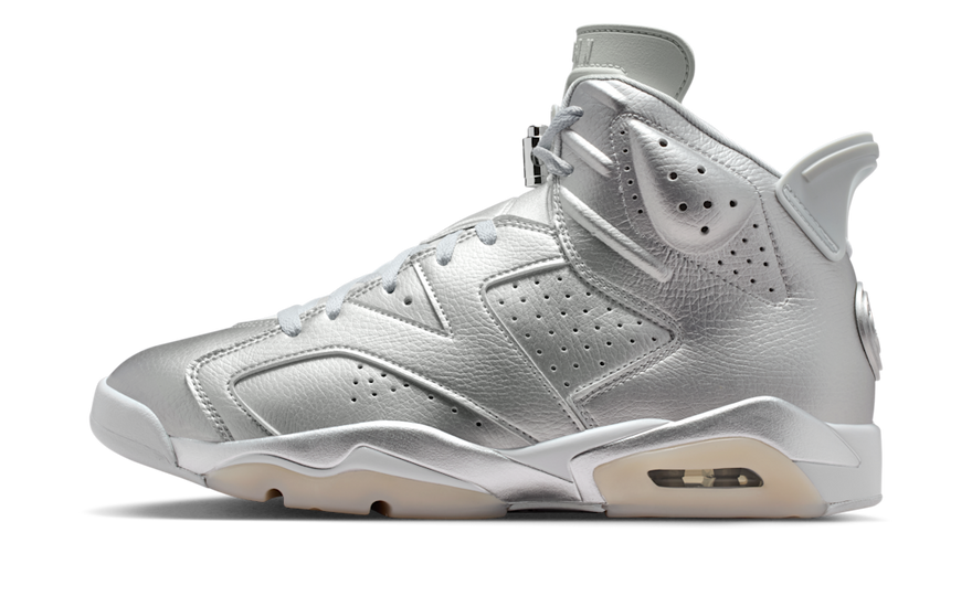 Air Jordan 6 Retro PSG Paris Saint-Germain Silver: El toque parisino que tu colección necesita