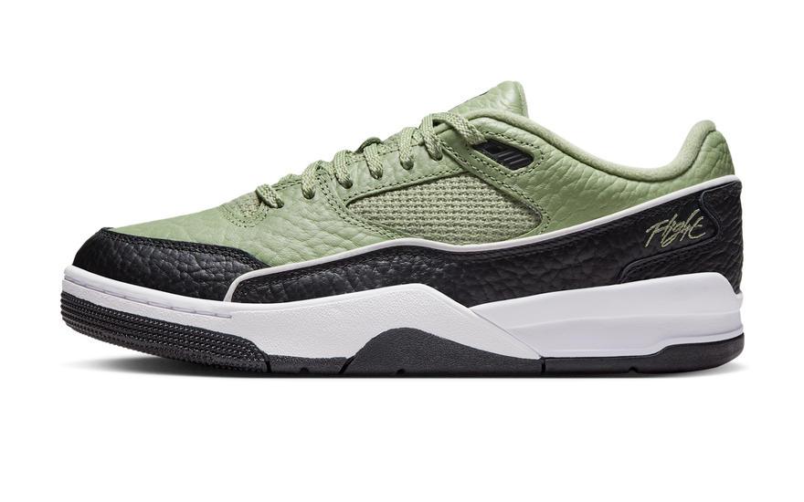 Air Jordan Flight Court Oil Green Black: Impacto urbano y confort todo el día