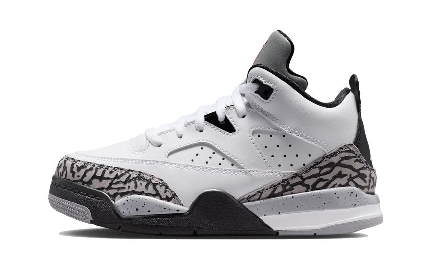 Air Jordan Son of Mars Low White Cement (PS): la híbrida que los peques van a querer llevar todos los días