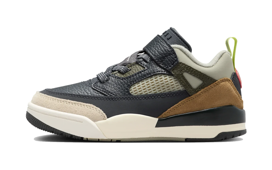Air Jordan Spizike Low Anthracite Mango Cargo Khaki (PS): el híbrido de cinco Jordan en clave otoñal