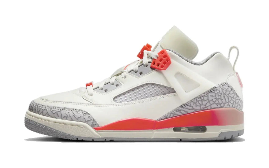 Air Jordan Spizike Low PSG Paris Saint-Germain Bianco Infrarosso — stile PSG per la strada