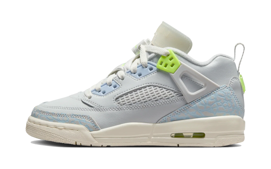 Air Jordan Spizike Low Photon Dust Volt: el collage de Spike Lee en versión gris y ácida