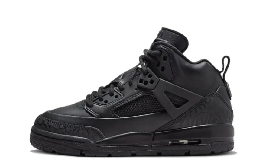 Air Jordan Spizike Vinterforstærket Sort Kat (GS): Den ultimative Spizike til vinter og bymode