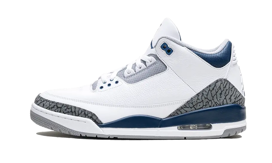 Air Jordan 3 Retro Midnight Navy — The classic navy blue that renews your style