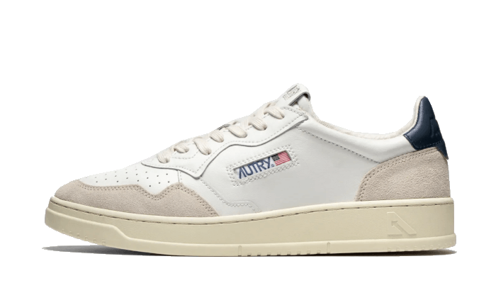 Autry Medalist Leather Low White Blue: El Icono Retro que Elevará tu Estilo