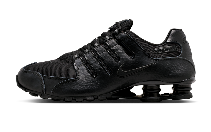 Nike Shox NZ Men‘s shoes Black/Black/Black: domina la calle con amortiguación Shox