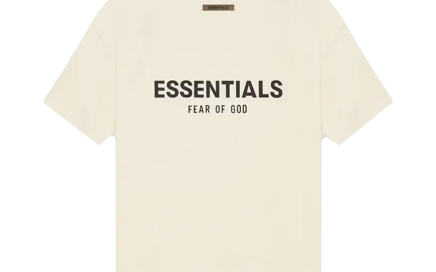 Fear of God Essentials T-shirt SS21 Cream / Buttercream (Oversized) — Reference Cream Oversized T-shirt