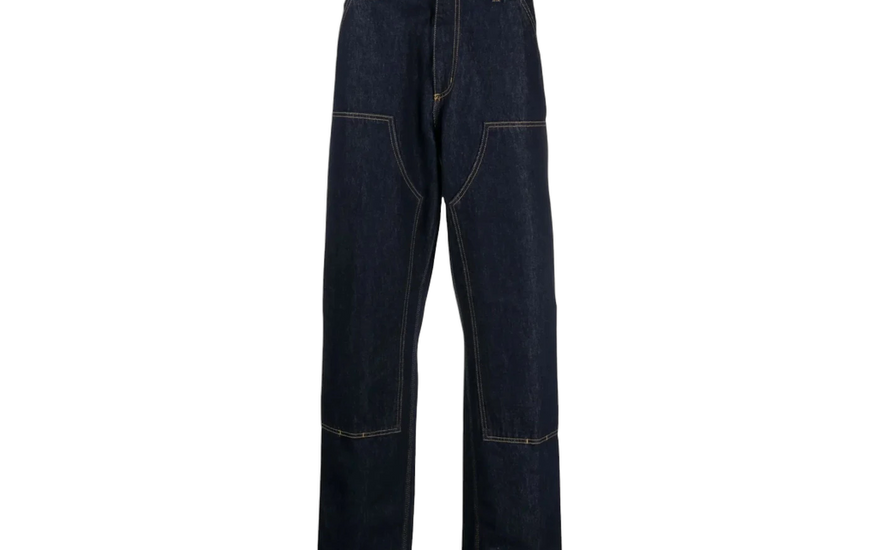 Carhartt WIP Double Knee Pant Rinsed Blue: guía de talla, tejido y cómo combinarlo en 2026