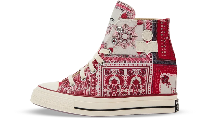 Converse Chuck 70 Internal Wedge Hi Isabel Marant Vanilla Ice Red: la cuña oculta que lo está petando en 2026