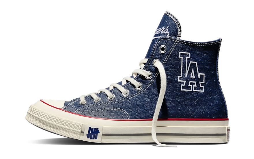 Converse Chuck Taylor All Star Hi Undefeated x Los Angeles Dodgers Ostrich: la colaboración más azul de 2026