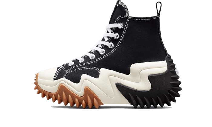 Converse Run Star Motion Black White Gum: la plataforma ondulada que sigue arrasando en 2026