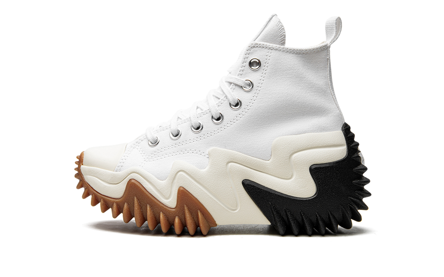 Converse Run Star Motion White Black Gum: Plataforma audaz para tu estilo urbano
