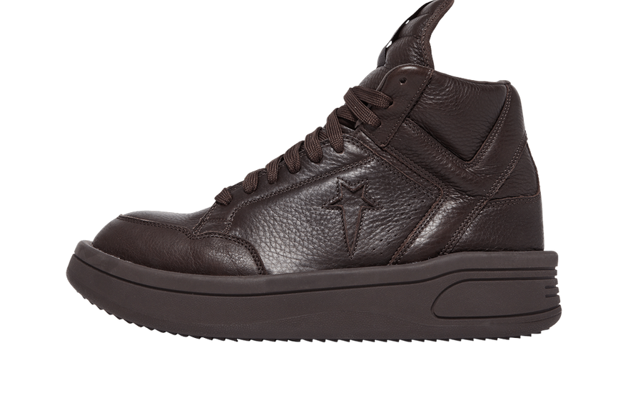 Converse TURBOWPN Mid Rick Owens DRKSHDW Clay — bota deportiva de impacto urbano