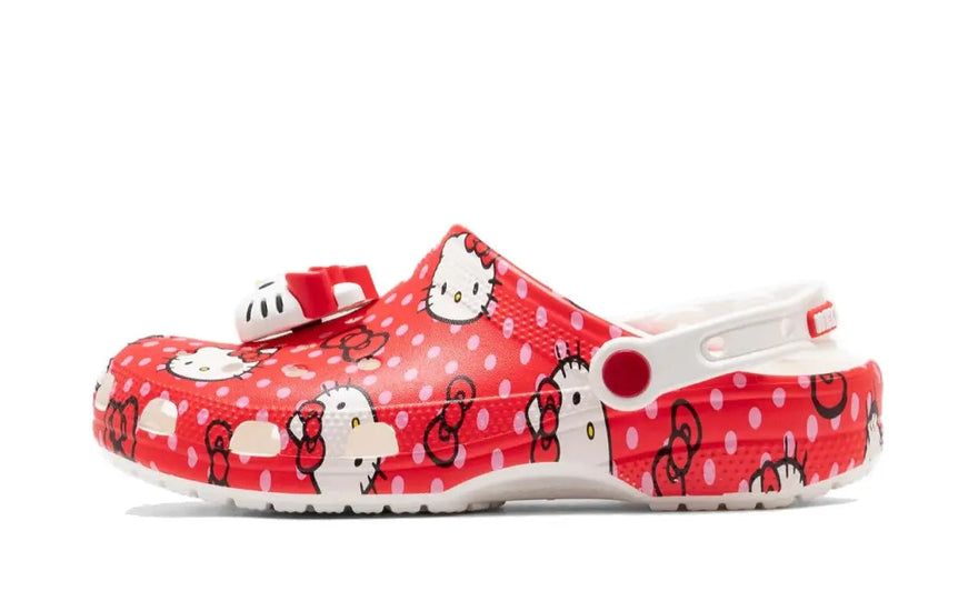 Crocs Classic Clog Hello Kitty Red Polka Dots: comfortable, fun and with retro style