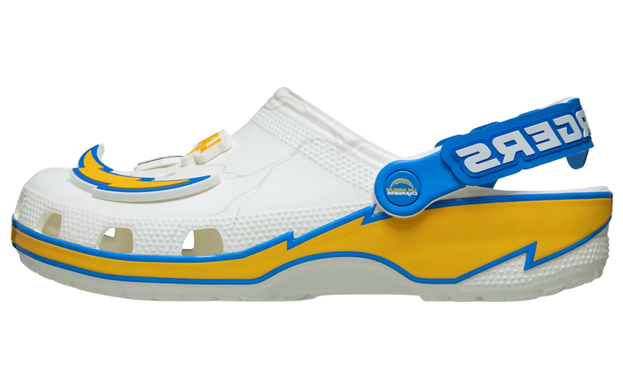Crocs Classic Clog NFL Los Angeles Chargers: orgullo del equipo y comodidad todo el día