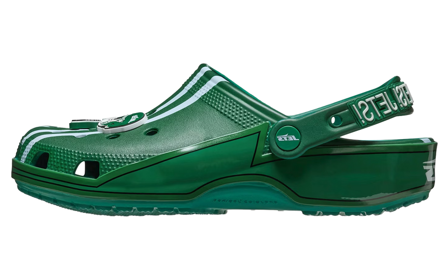 Crocs Classic Clog NFL New York Jets — Los zuecos oficiales que reinventan tu día del partido