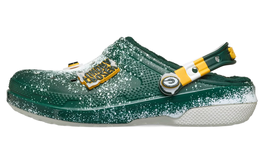 Crocs Classic Lined Clog NFL Green Bay Packers: Comodidad y estilo para fans