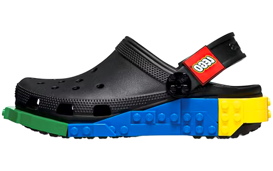 Crocs Creativity Clog LEGO Black: comodidad icónica y creatividad sin límites