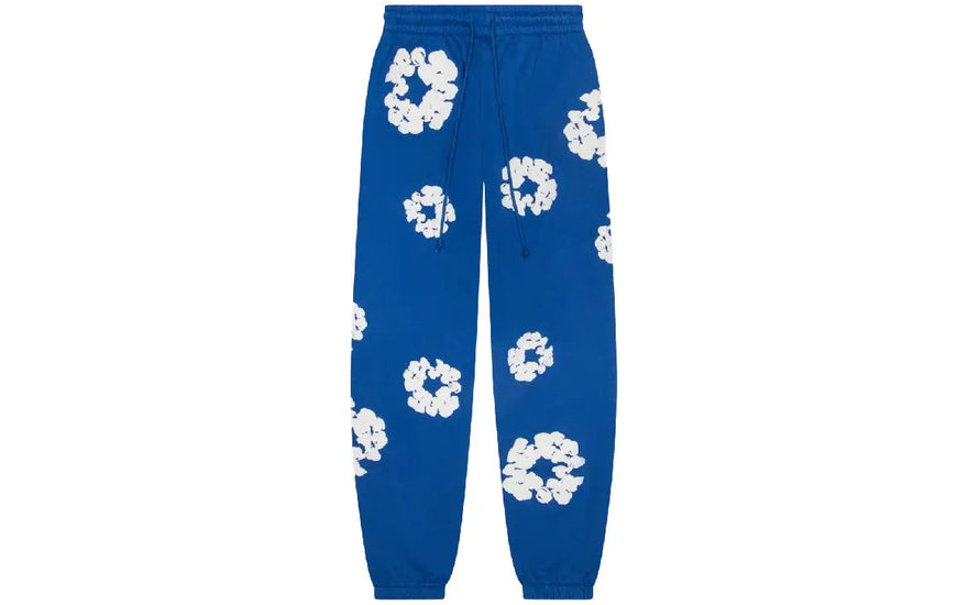 Denim Tears The Cotton Wreath Sweatpants Royal Blue: The blue jogger that sets trends