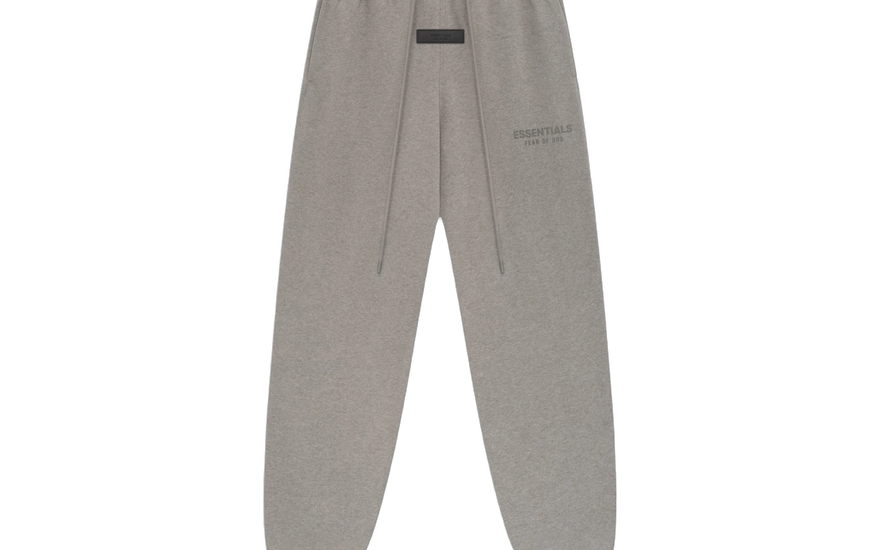 Fear of God Essentials Core Collection Sweatpants (SS24) Heather Grey: guía de talla, fit y outfits