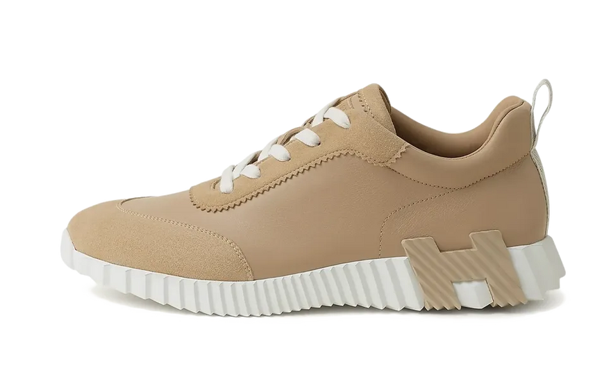 Hermes Paris Bouncing Beige Lin: la sneaker de lujo en tono lino que domina el verano 2026