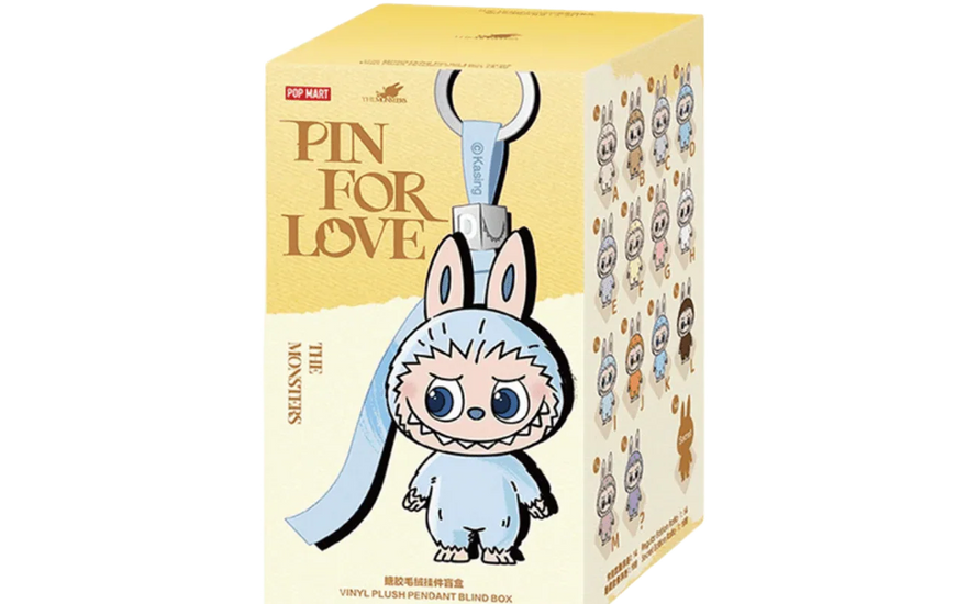 Pop Mart Labubu The Monsters Pin For Love Series (A-M) — Pins coleccionables que celebran el amor
