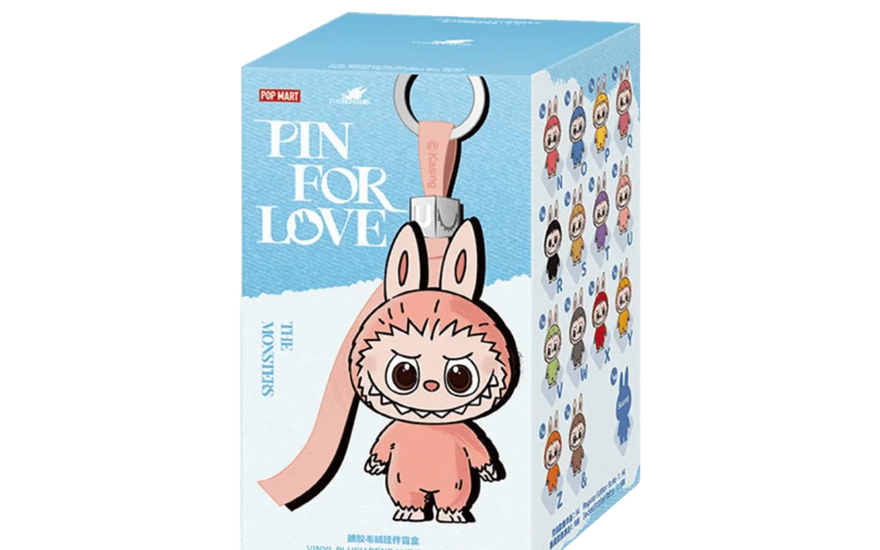 Pop Mart Labubu The Monsters Pin For Love Series (N-Z) — Pins que transforman tu estilo