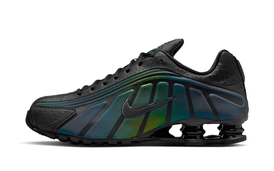 Nike Shox R4 SE Black Seaweed: la mezcla perfecta de estilo y amortiguación