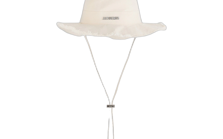 Jacquemus Le Bob Artichaut Large Brim Bucket Hat Off-White: el bucket de lujo que arrasa este verano