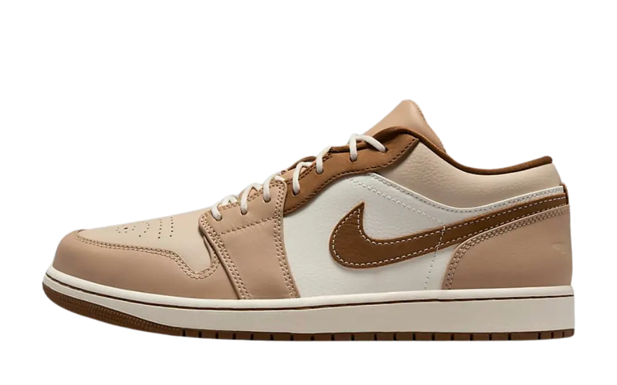 Air Jordan 1 Low SE Hemp Light British Tan — Earth-toned sneakers that elevate your style