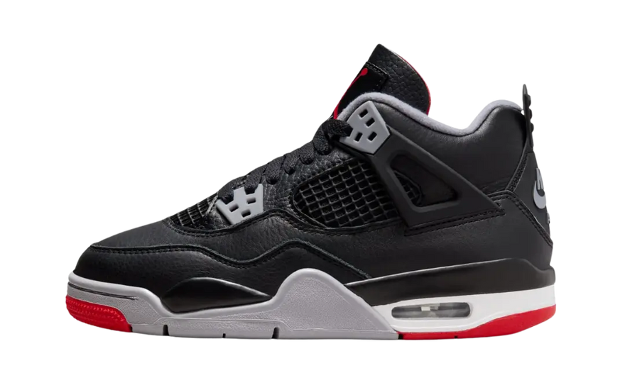 Air Jordan 4 Retro Bred Reimagined (GS): el clásico renovado que tu outfit pide