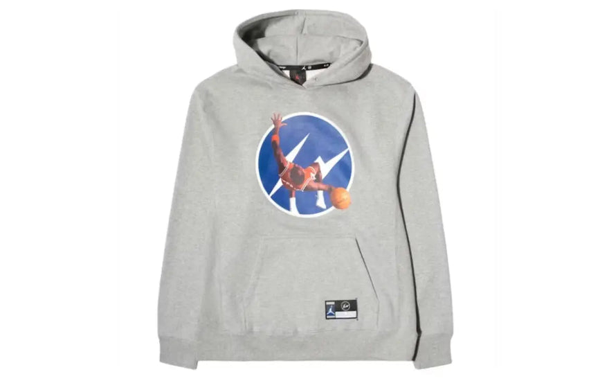 Air Jordan x Fragment Image Pullover Hoodie Dark Grey Heather — Nezbytná mikina pro městský styl
