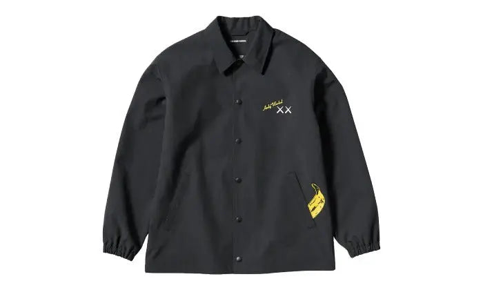 KAWS x Uniqlo Warhol Coach 474138 Jacket Black: the artistic jacket you need