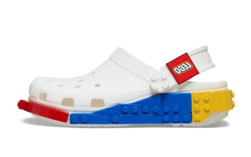 LEGO x Crocs Classic Clog White Multi: el zueco que se construye pieza a pieza